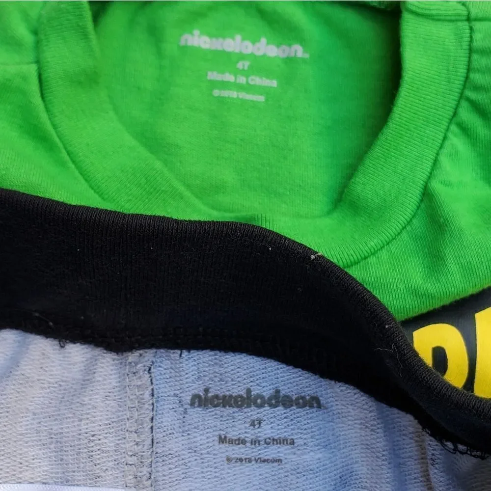 Nickelodeon Ninja Turtles tank top and shorts set Size 4T